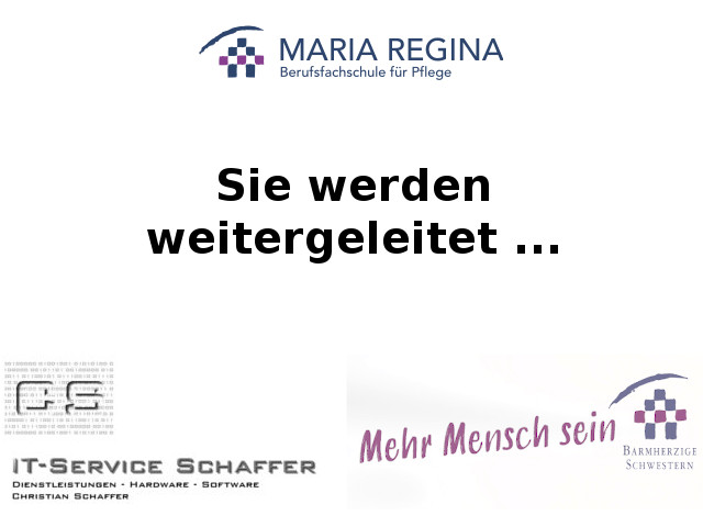 Sie werden weitergeleitet